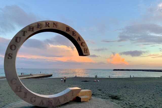 夕焼けの綺麗なサザンビーチ