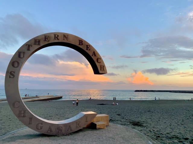 夕焼けの綺麗なサザンビーチ