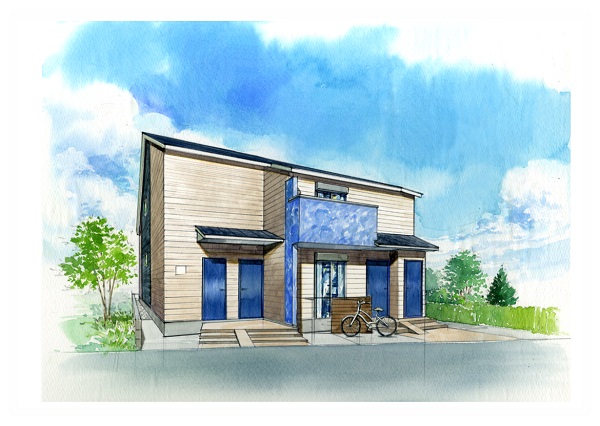 茅ヶ崎市美住町　木造2階建て　アパート