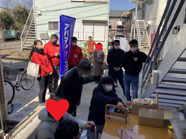 東海大学エリア アパート 内覧会