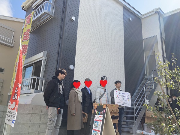 東海大学エリア アパート 内覧会